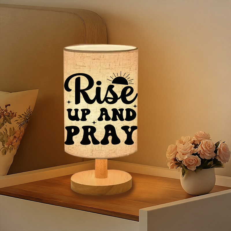 Modern USB-Powered Table Lamp with Bulb - USB Plug-in Bedside