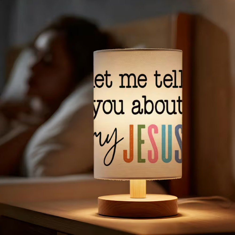 Modern USB-Powered Table Lamp with Bulb