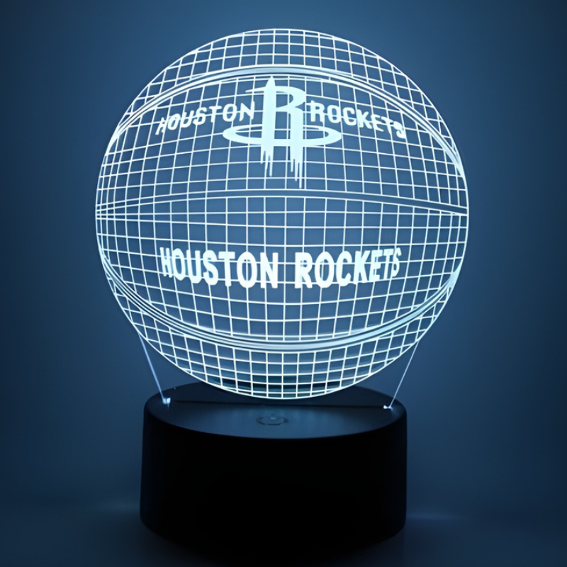 Houston Rockets NBA Lamp