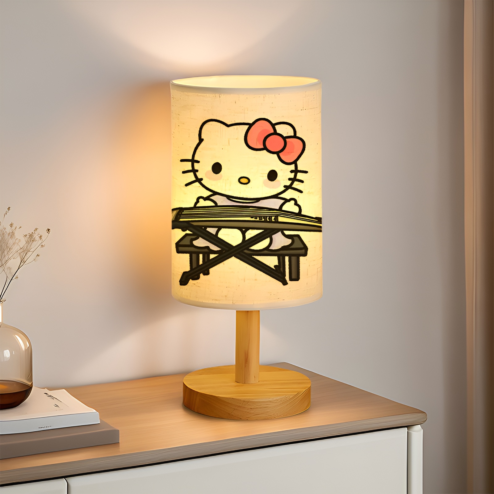 USB Powered Table Lamp with Cute Anime Characters