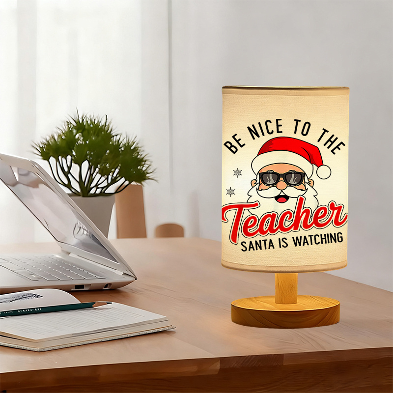 USB-powered Linen Lamp  Unique Design Patterns