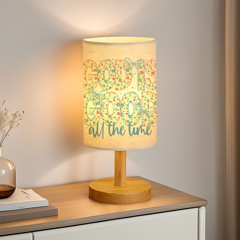USB-powered Linen Lamp Making It an Excellent Gift 