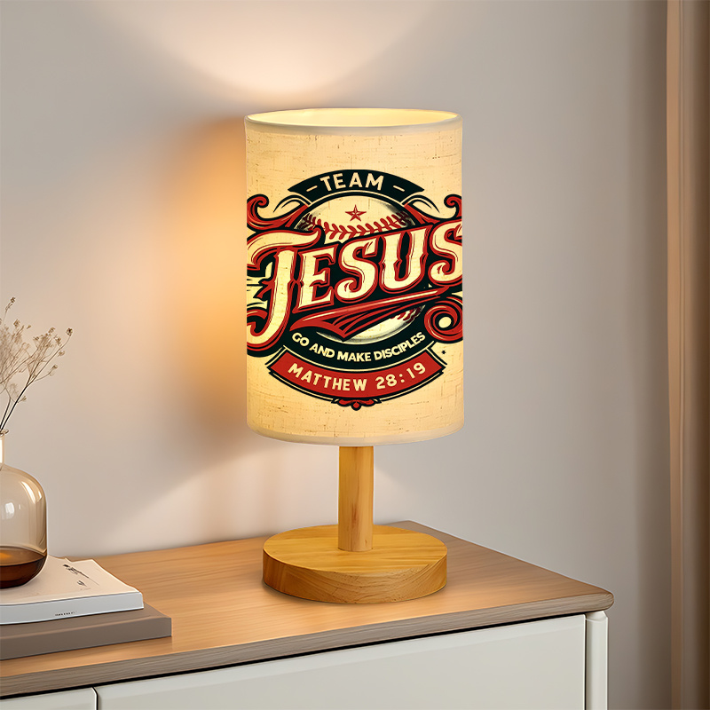 A Modern USB-powered Linen Lamp with a Unique Design and Exquisite Patterns