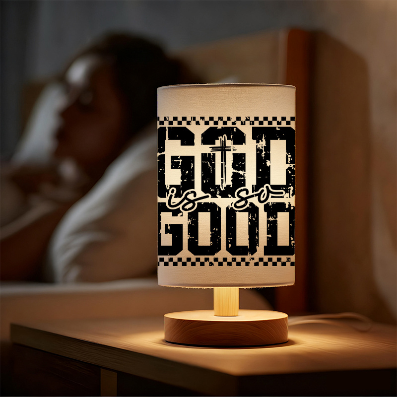 Modern USB-powered Linen Lamp with a Unique Design and Exquisite Patterns