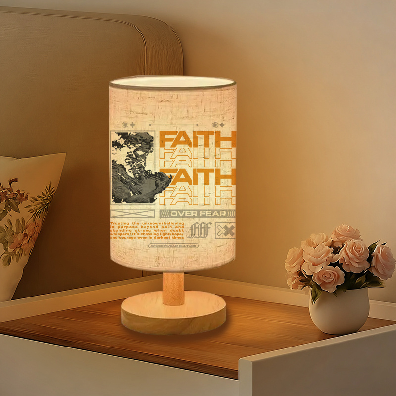 Modern USB-Powered Linen Lamp | Unique Design, Exquisite 