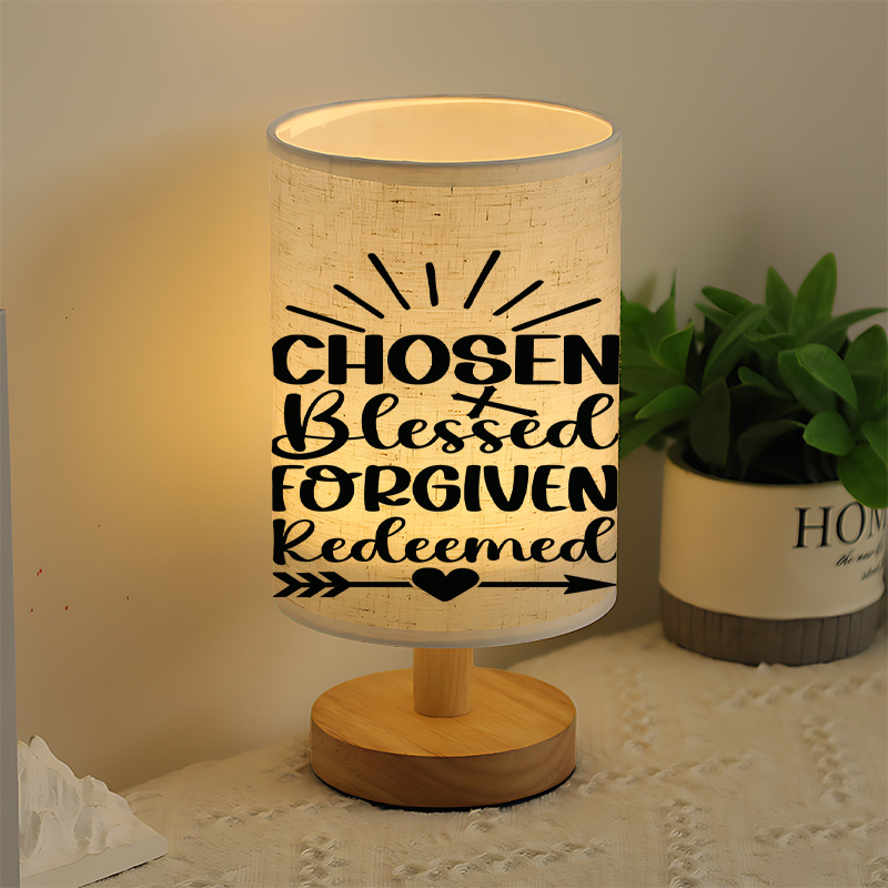 Modern USB powered Linen Lamp with a Unique Design and Exquisite Patterns