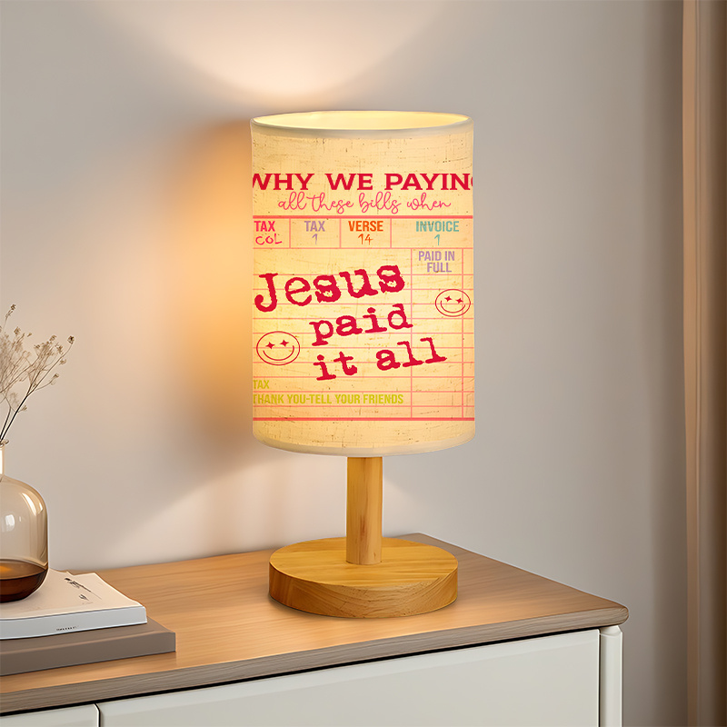 Modern USB-Powered Table Lamp with Bulb - USB Plug-in Bedside