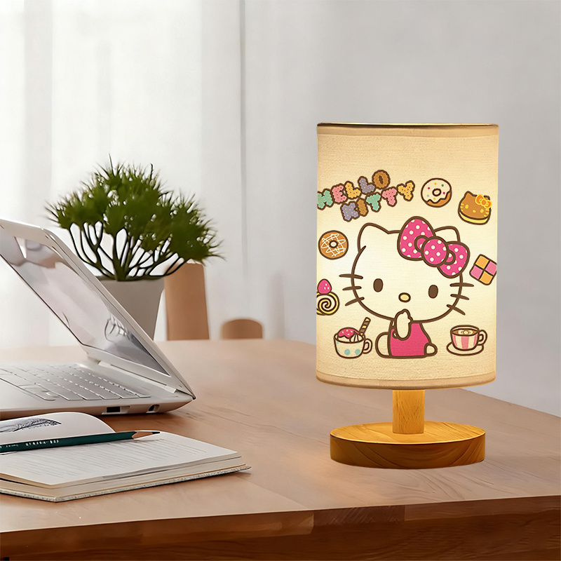 A modern USB powered linen lamp with creative design and patterns