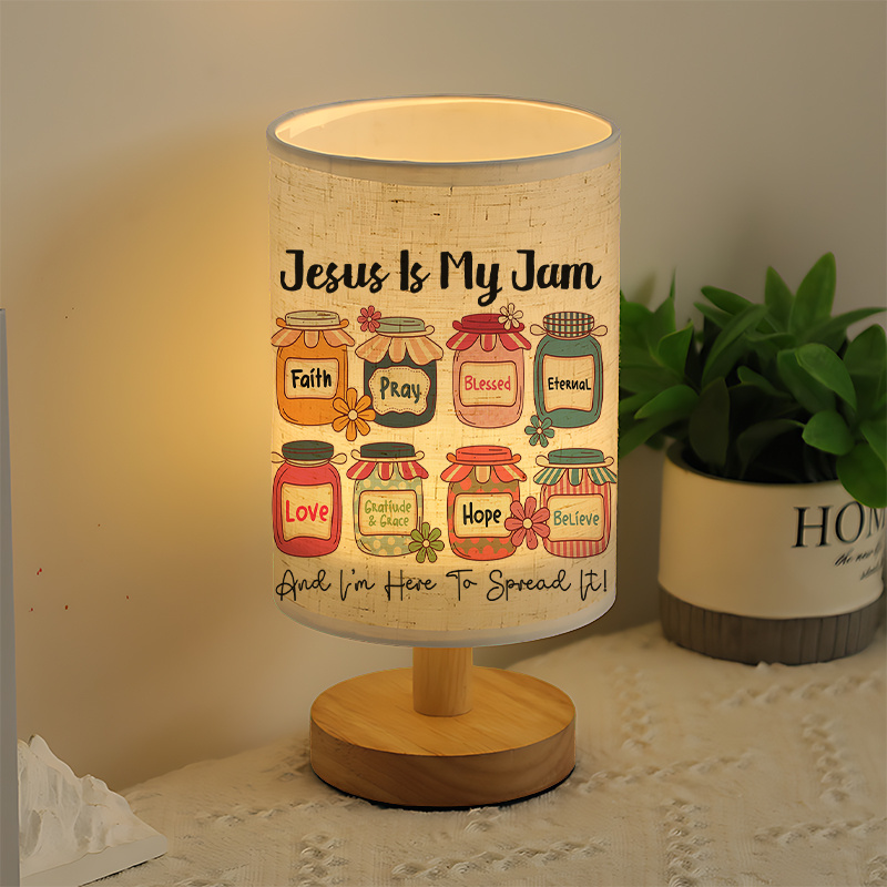 Modern USB-Powered Linen Lamp with Unique Design & Exquisite Patterns