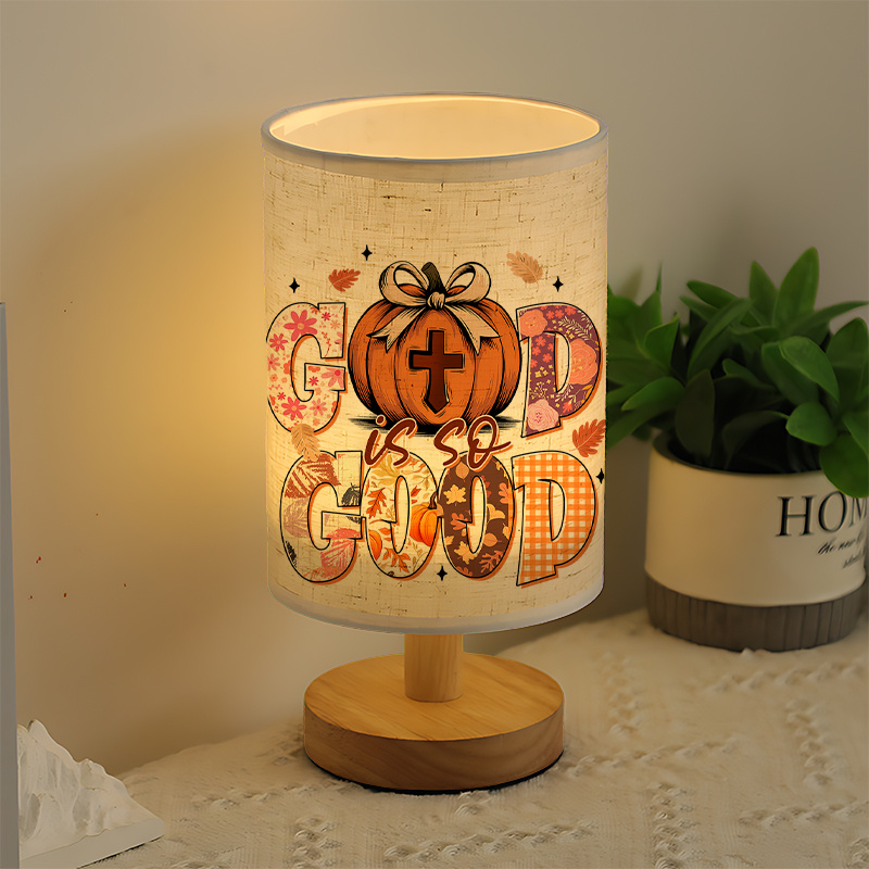 Modern USB-Powered Linen Lamp | Unique Design