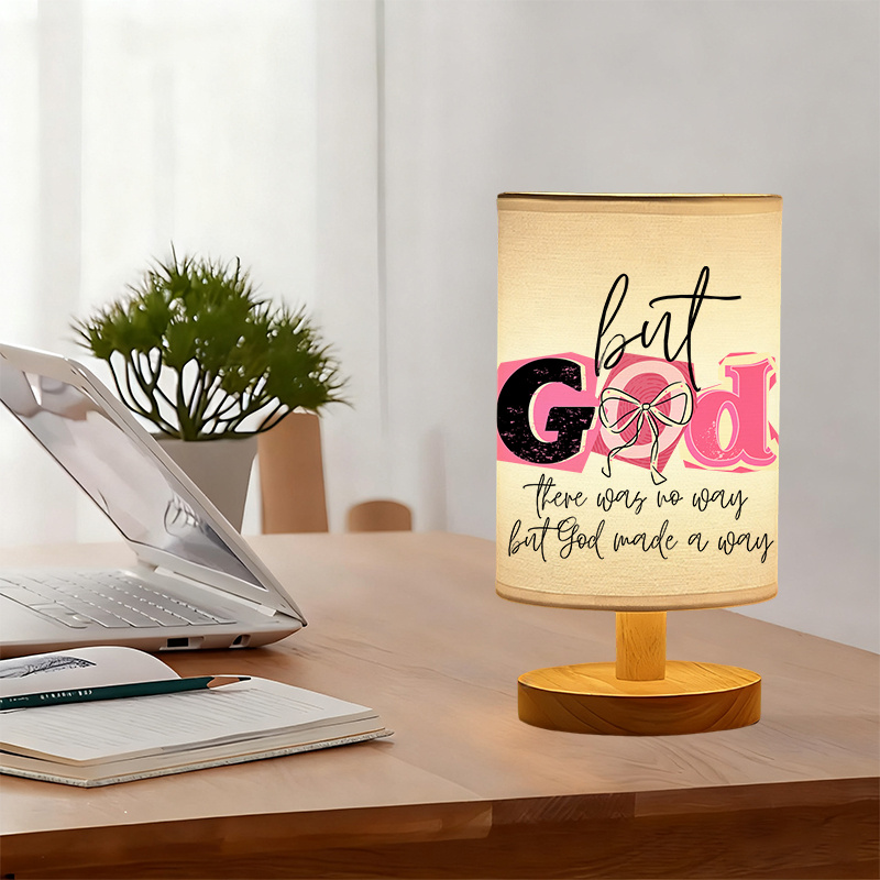 Modern USB-powered Linen Lamp with a Unique Design17