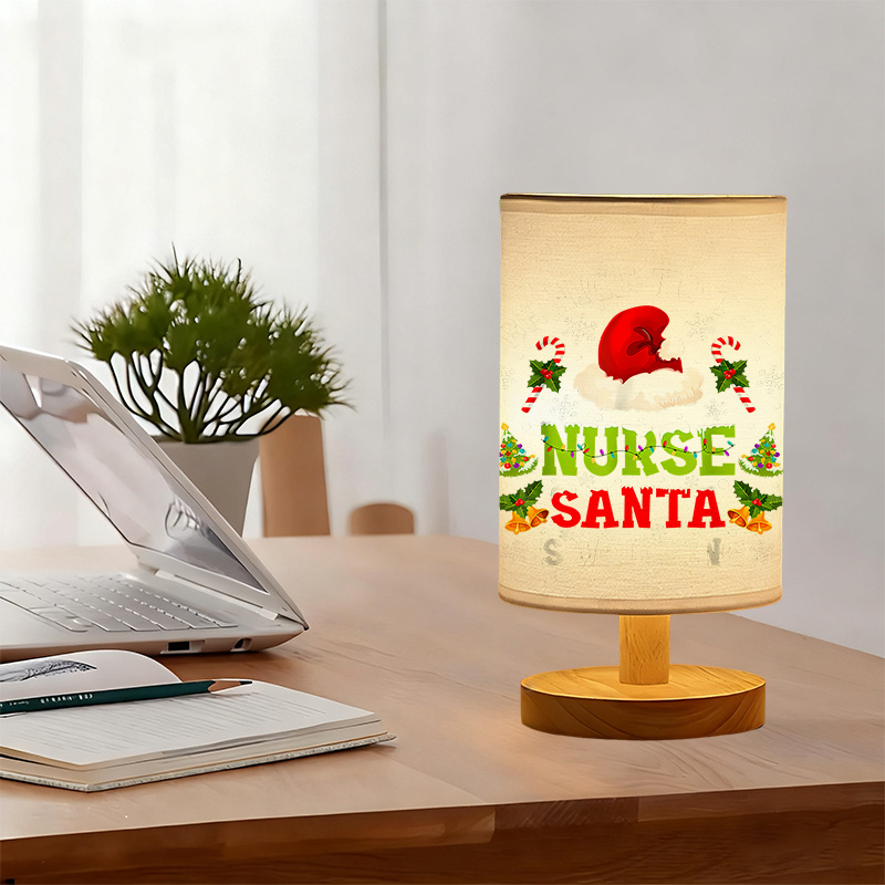 Modern USB-powered Linen Lamp with a Unique Design and Exquisite Patterns