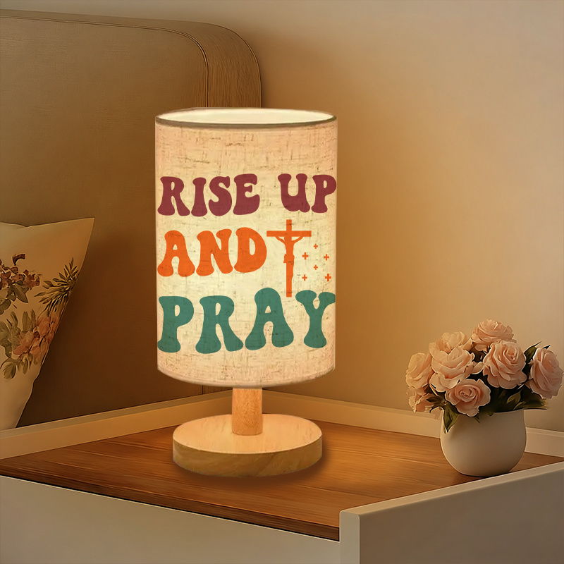 USB-powered Linen Lamp Bedside Decoration