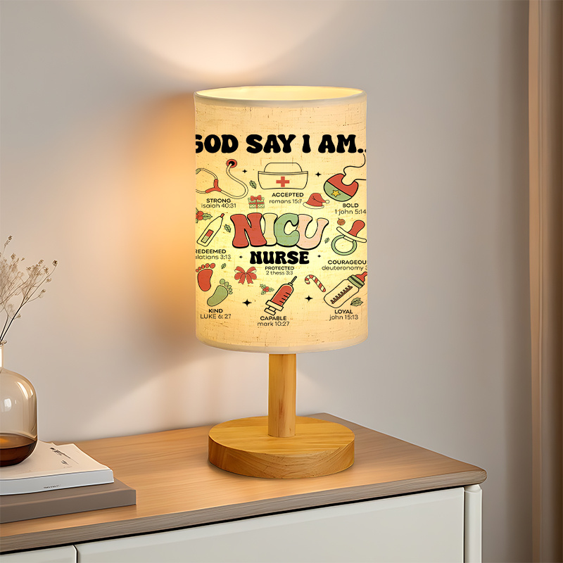 Modern USB-powered Linen Lamp with a Unique Design