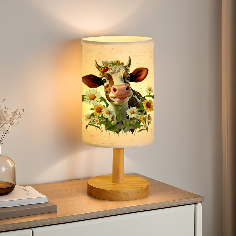 Modern USB Powered Table Lamp with Bulb