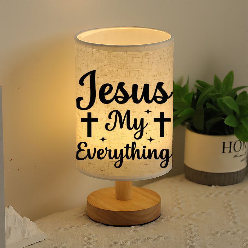 USB Powered Linen Lamp With A Unique Design And Exquisite Patterns