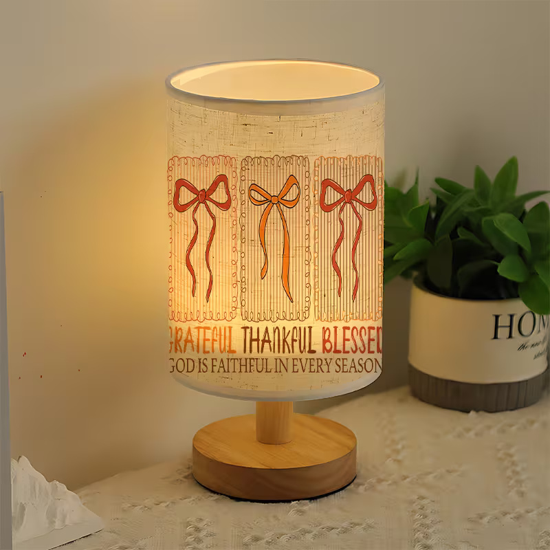 Modern USB-powered Linen Lamp with a Unique Design1