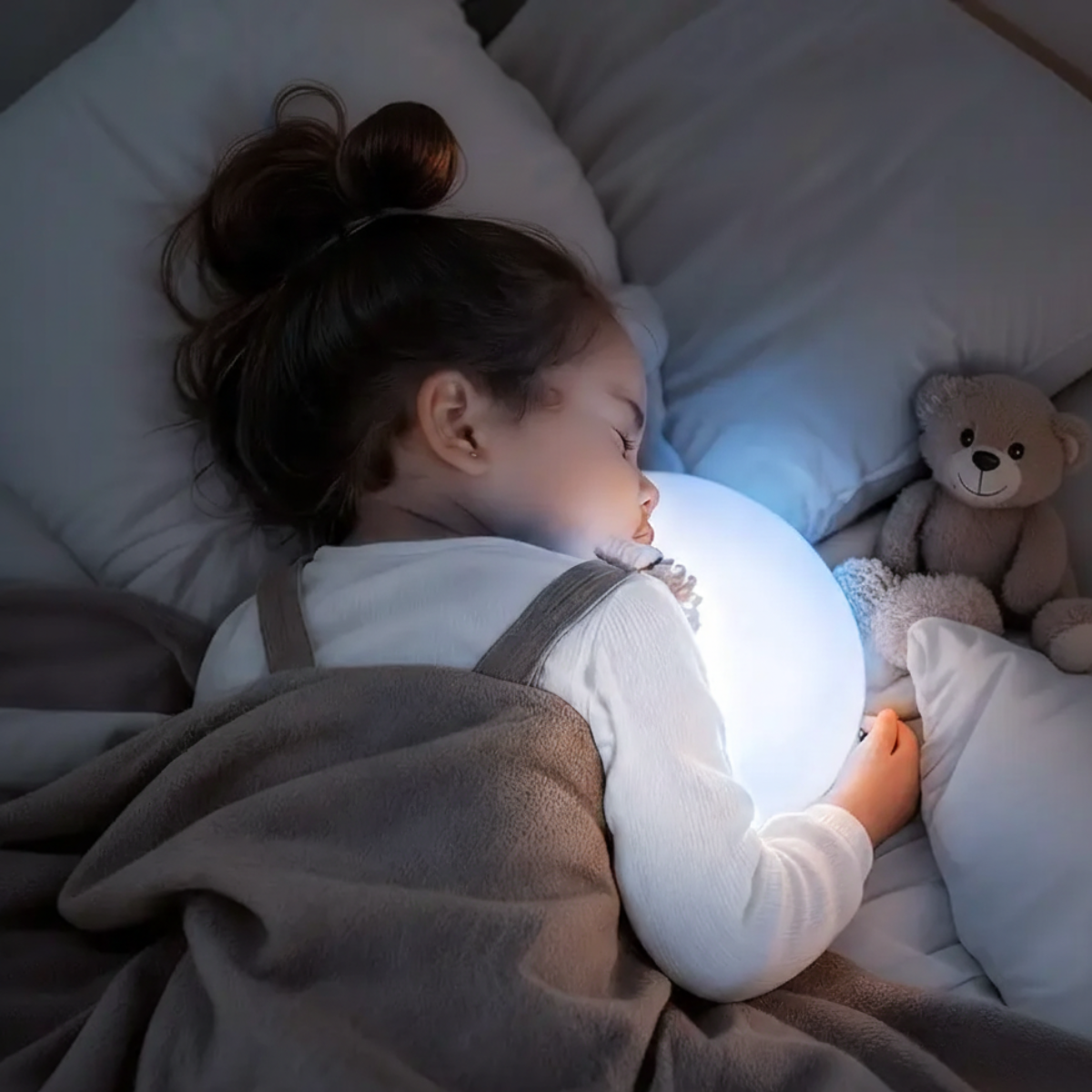 Soft Egg Night Light Lamp With 29 Colors And Tap Control