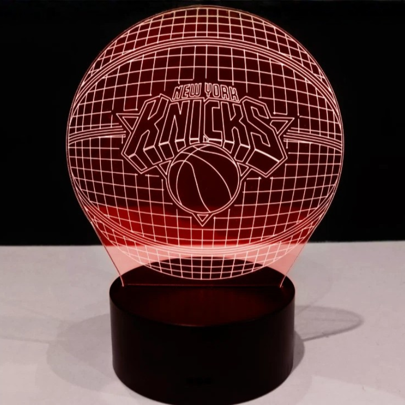New York Knicks Touch 7 Colors  Light Lamp