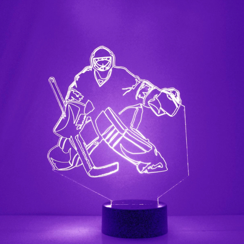Personalized Pittsburgh Penguins Goalie Light Lamp