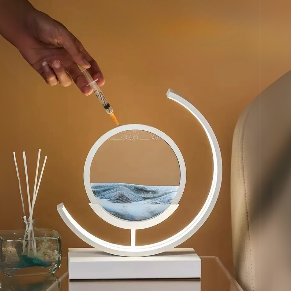LED Sand Art Lamp-3D Optical Lamp