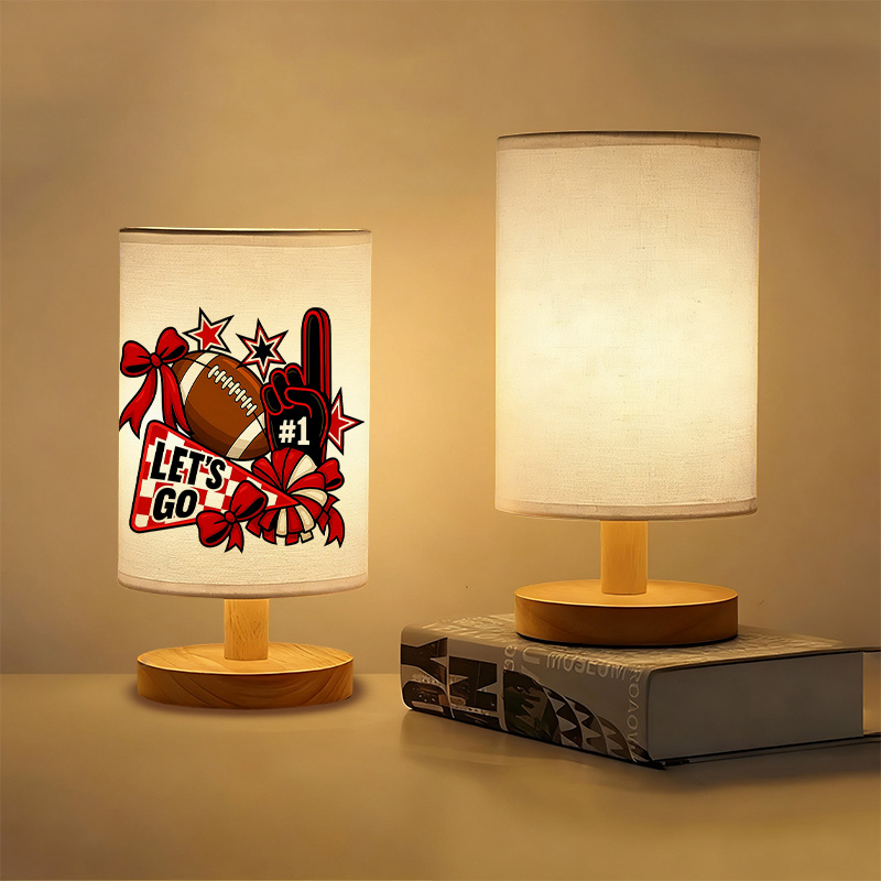 Lets Go USB Powered Linen Table Lamp