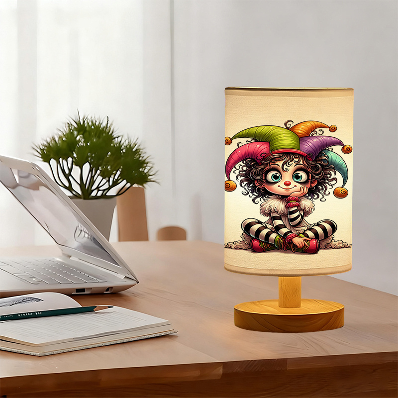 Modern USB-Powered Linen Lamp with Unique Design and Exquisite Patterns