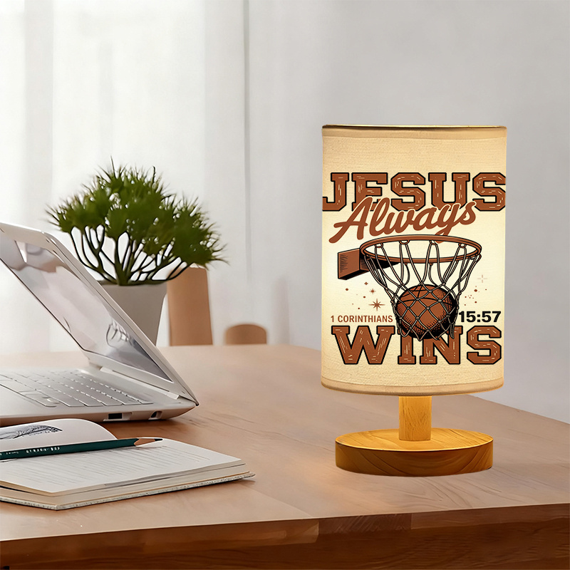 USB Powered Linen Lamp With A Unique Design And Exquisite Patterns