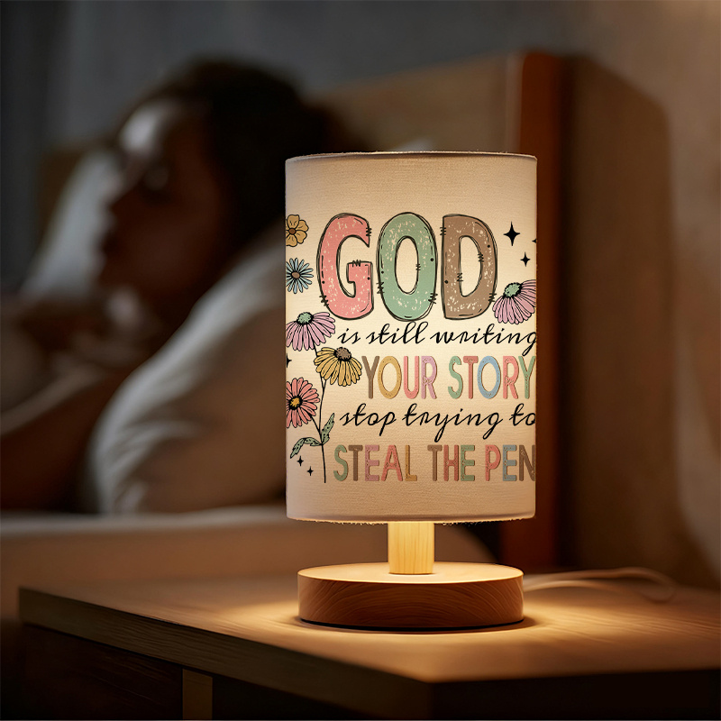 Modern USB-Powered Table Lamp with Bulb