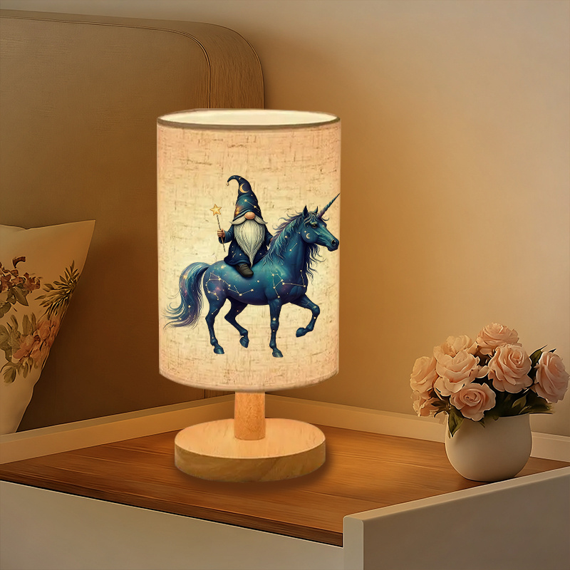 Modern USB-powered Linen Lamp with a Unique Design35