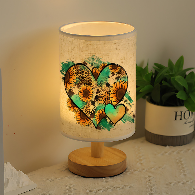 Modern USB-powered Linen Lamp with a Unique Design and Exquisite Patterns
