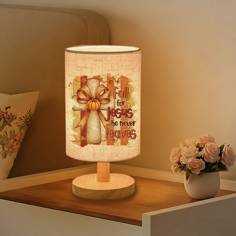 USB-powered Linen Lamp Excellent Gifts for Family and Friends