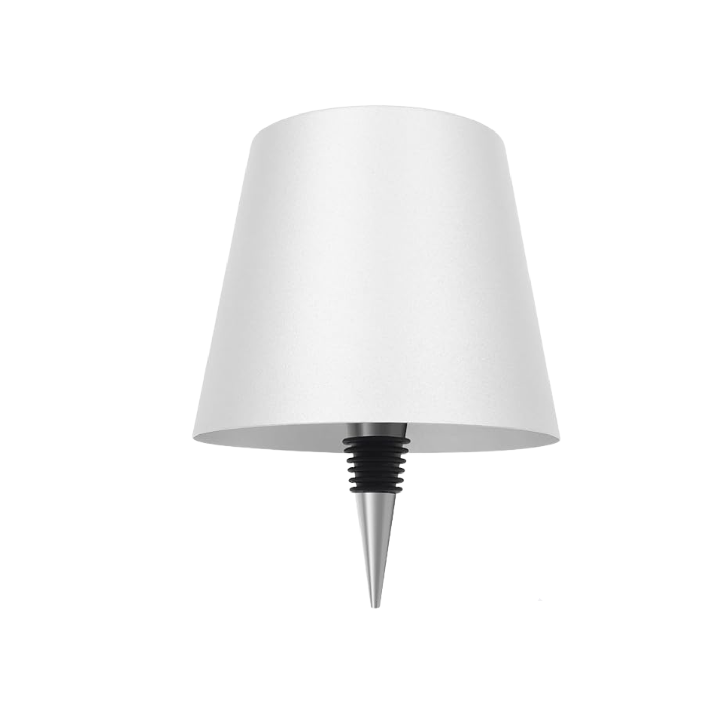 Wireless Bottle Lamp Metal Wine Bottle Light With 3 Color Light Dimming