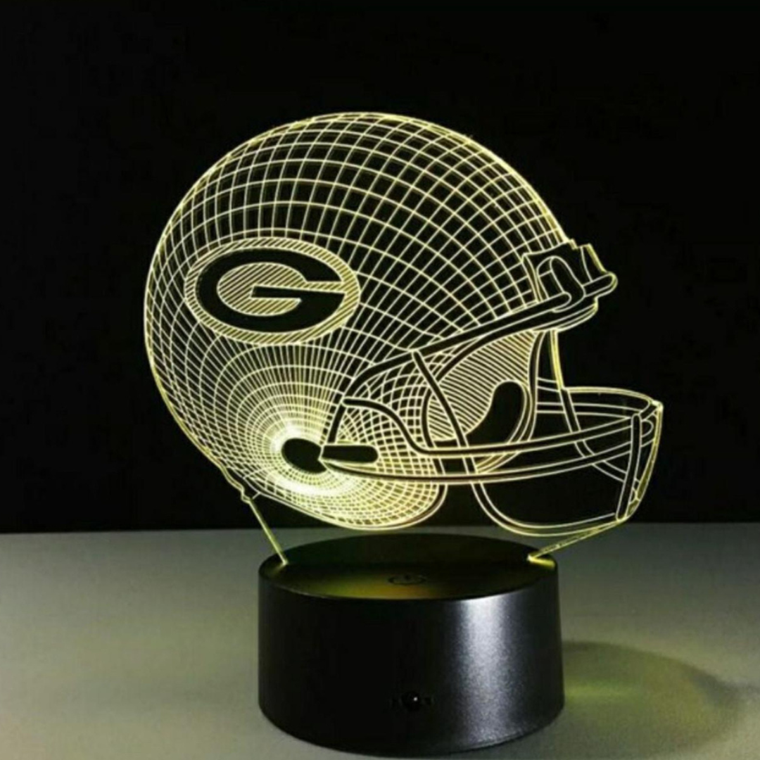 Green Bay Packers NFL Night Light Lamp