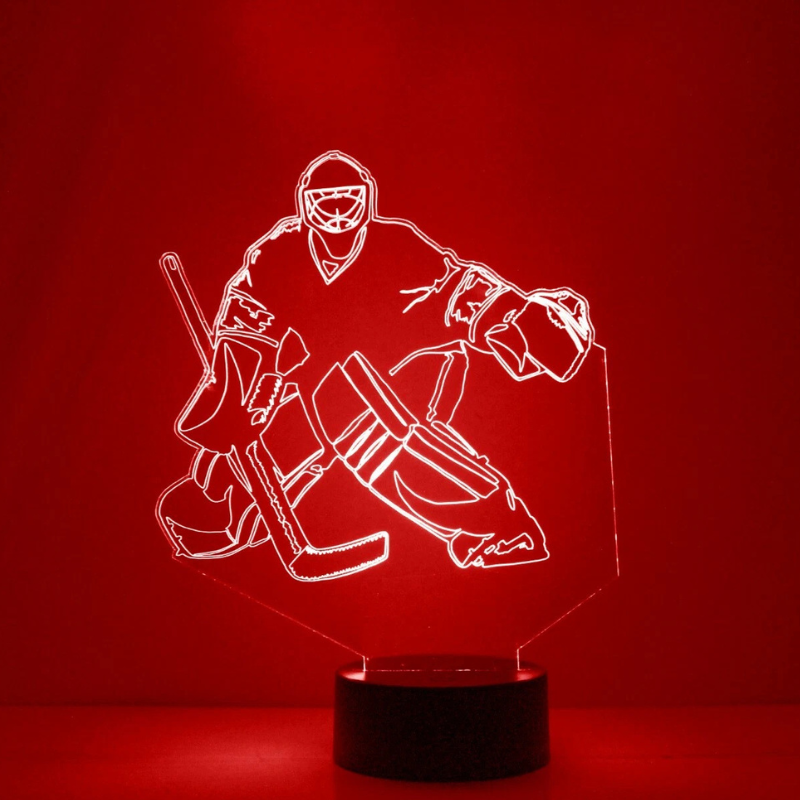 Personalized Pittsburgh Penguins Goalie Light Lamp