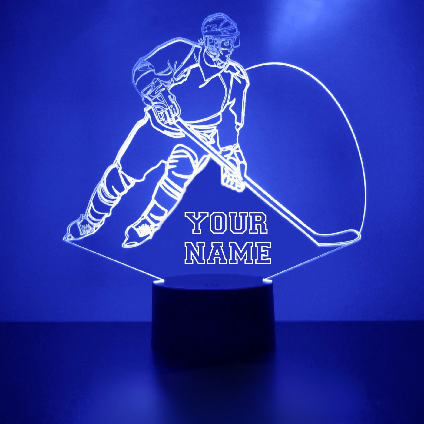 Florida Panthers Night Light, Personalized FREE Hockey LightLED Sports Fan Lamp