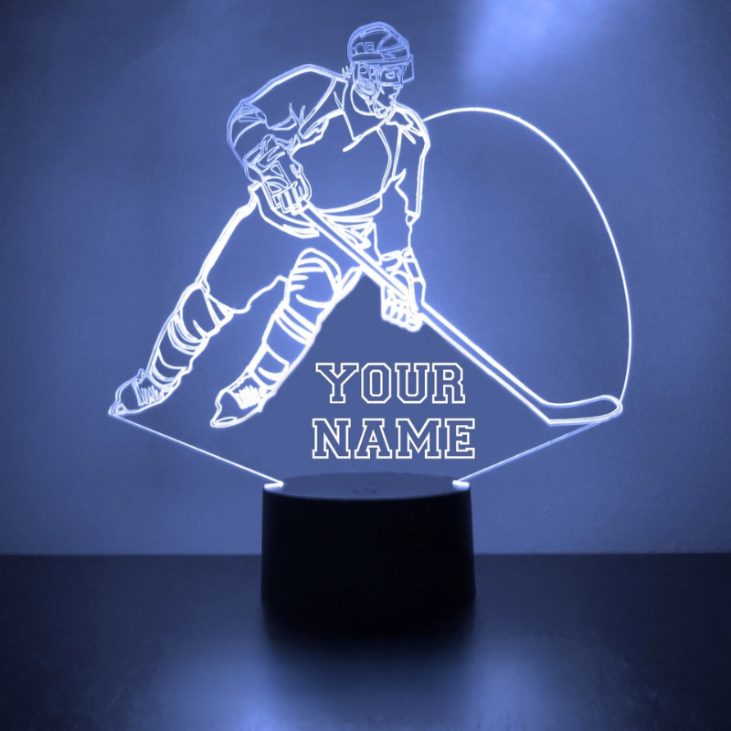 Personalized Winnipeg Jets Night Light Lamp