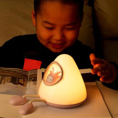 The Space Capsule Cartoon Lights - 3D Optical Lamp