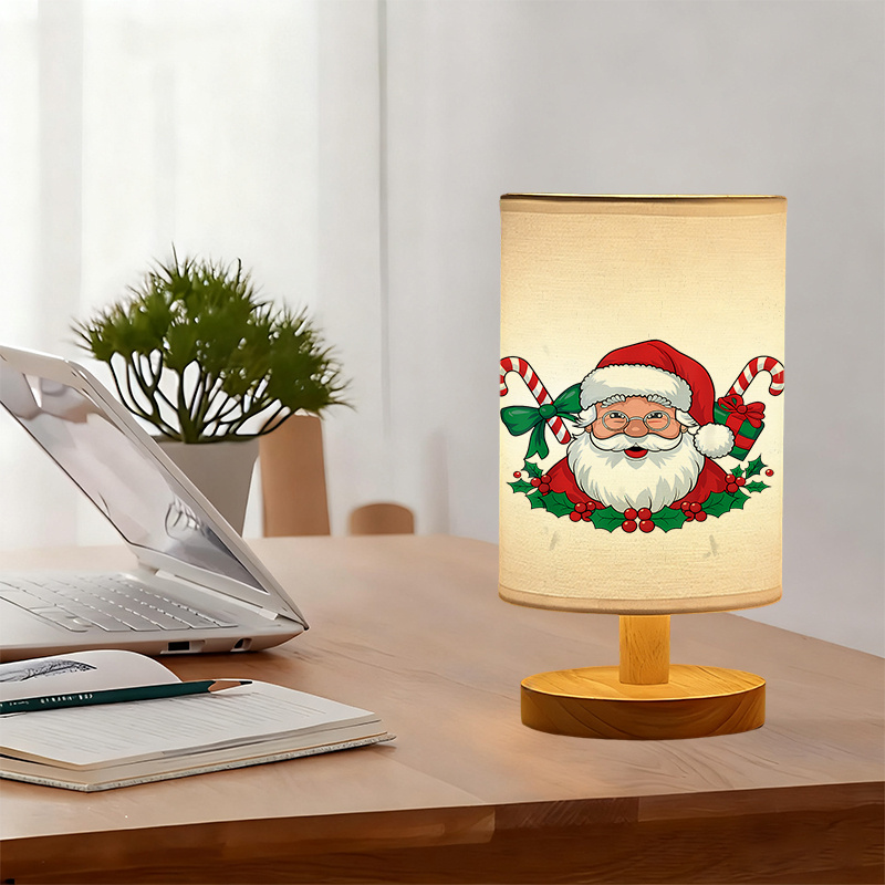 Modern USB-Powered Table Lamp with Bulb - USB Plug-in Bedside