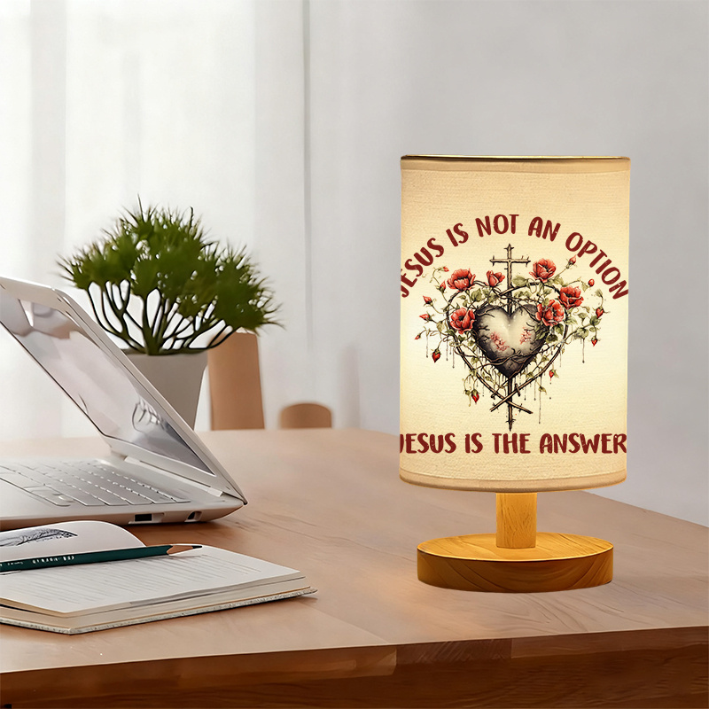 Modern USB-powered Linen Lamp with a Unique Design40