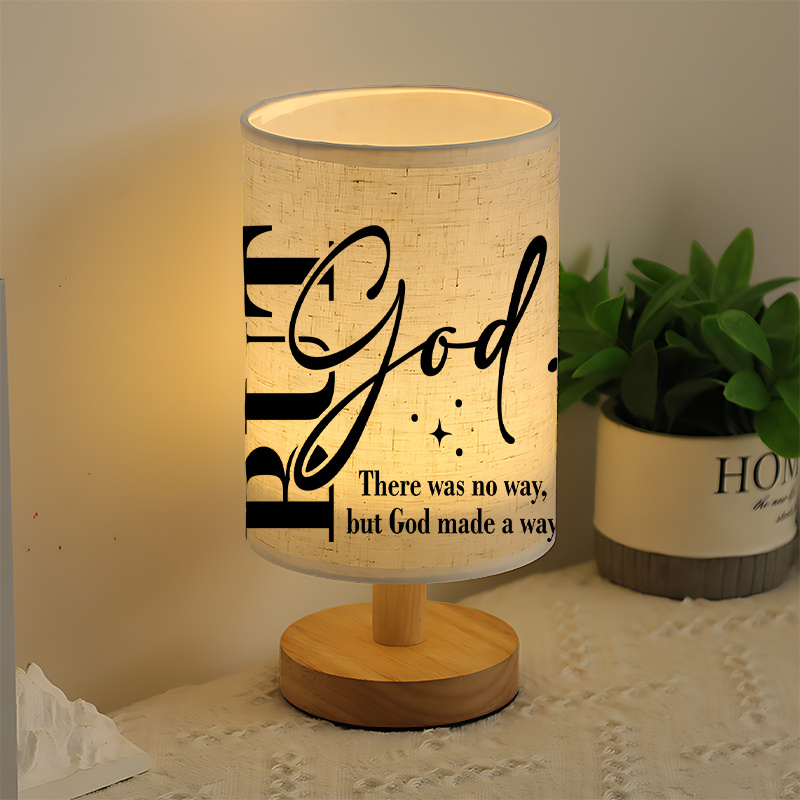 Modern USB-powered Linen Lamp with a Unique Design and Exquisite Patterns.