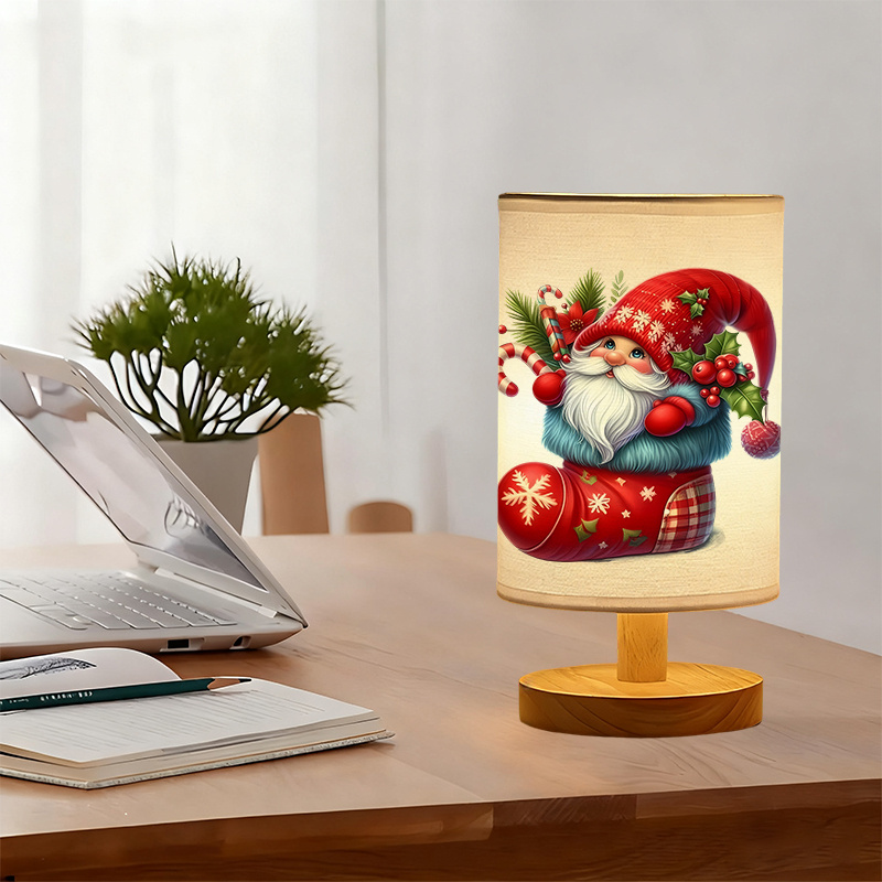 create ambiance  USB-powered linen lamp 
