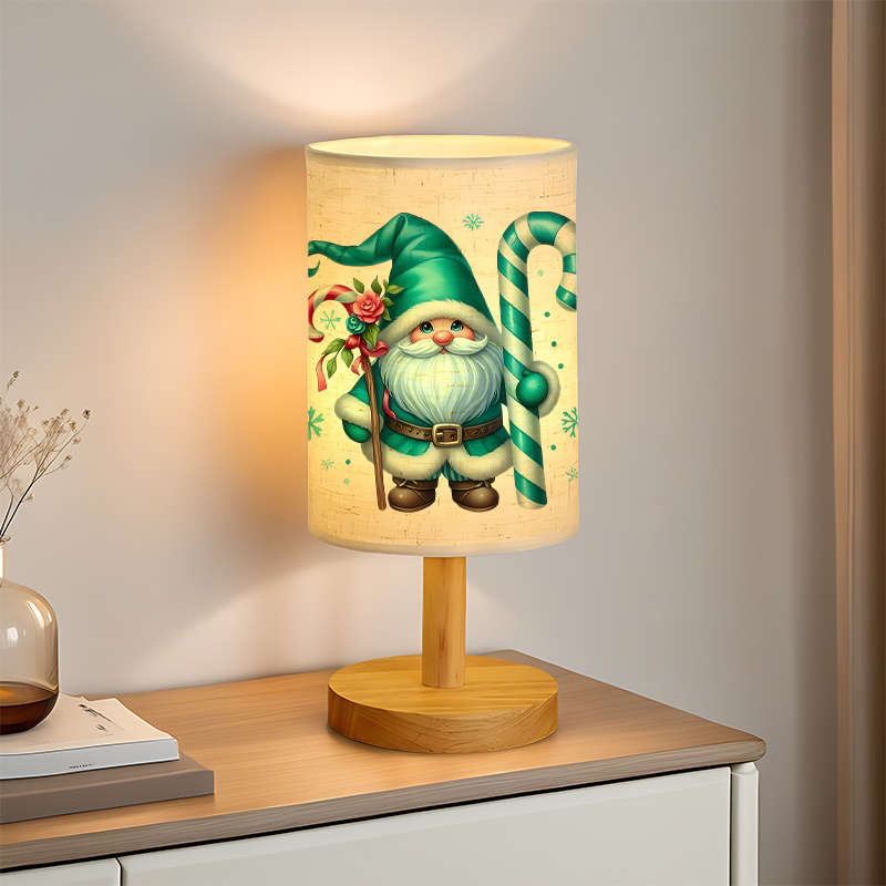 Modern USB-Powered Table Lamp with Bulb - USB Plug-in Bedside