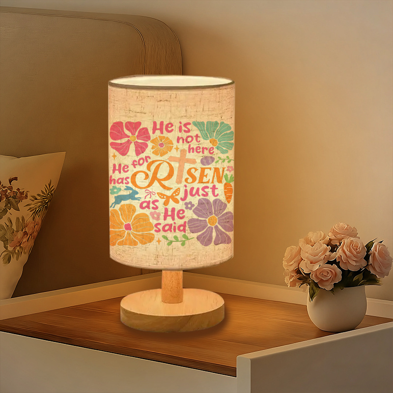 A Modern USB Powered Linen Lamp
