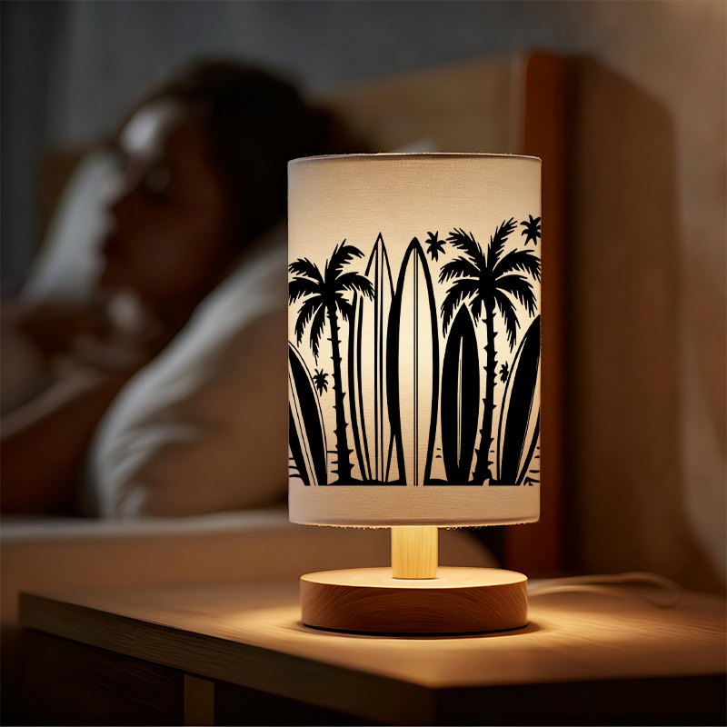  Table Lamp with Creative Patterns Perfect for Bedside Decoration