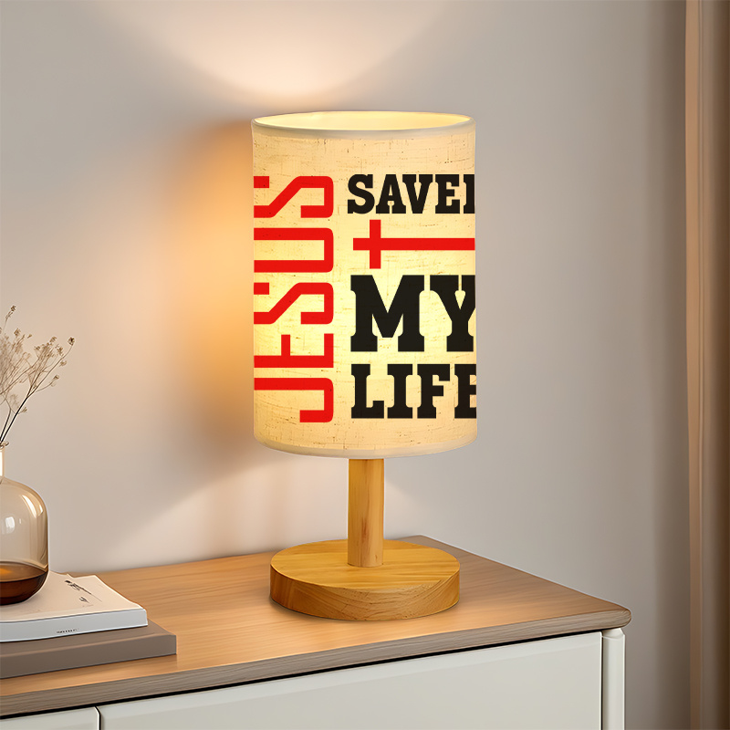  Modern USB-powered Linen Lamp 