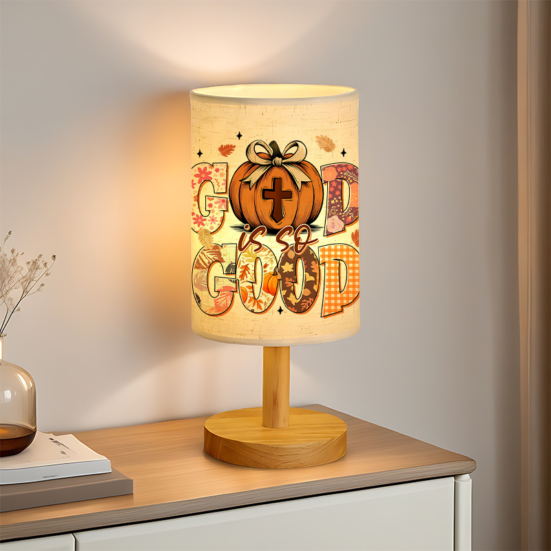 Modern USB-Powered Linen Lamp | Unique Design