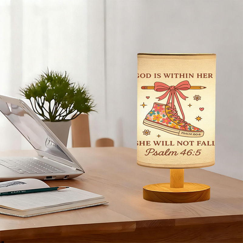 Modern USB-powered Linen Lamp with a Unique Design19