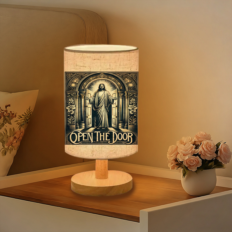 USB-powered Linen Lamp Living Bedroom & Room 