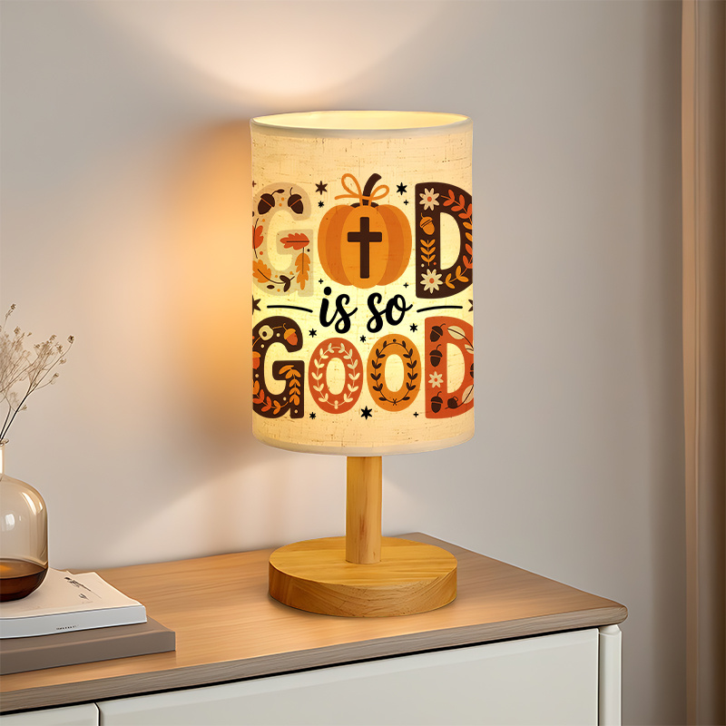 Ambiance in the Living Room USB-powered Linen Lamp